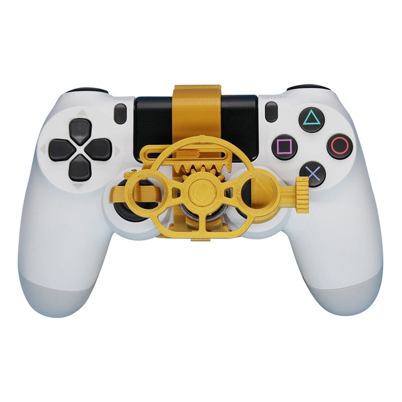 Mini Racing Wheel Controller for PS4 - 3D Printed Game Accessory