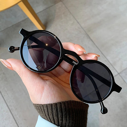 Vintage Designer Black Sun Glasses