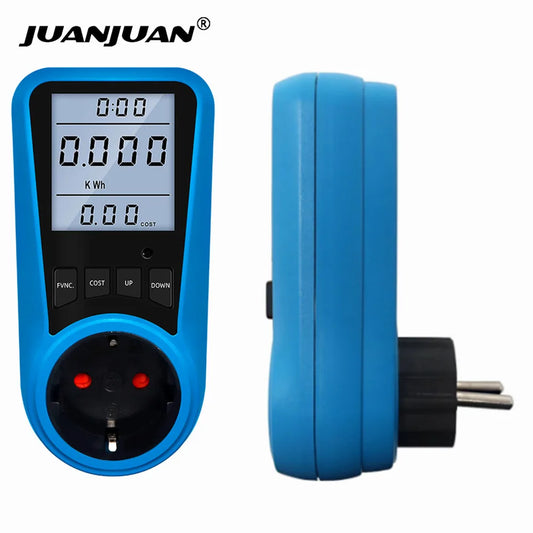 Multi-Plug Digital Power Meter – Voltage, Watt & Energy Tester (AC 230V)