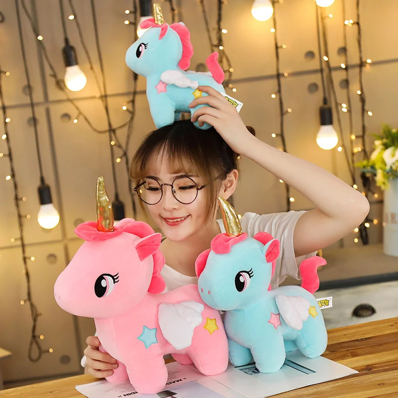 Soft Unicorn Plush Toy - 10/20cm | Superior Deals