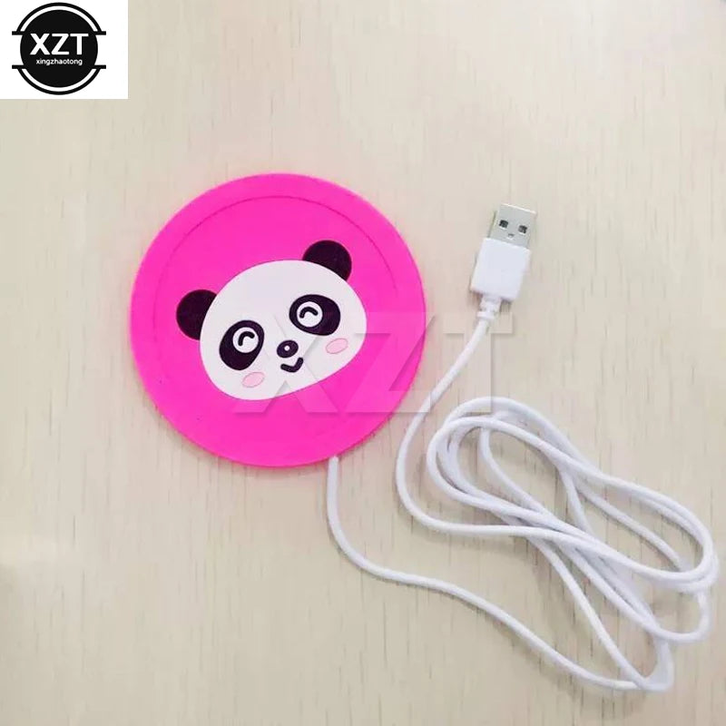 USB Cartoon Silicone Cup Warmer Pad – Coffee & Tea Heater