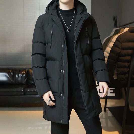 Men’s Winter Korean Fashion Thickened Down Coat