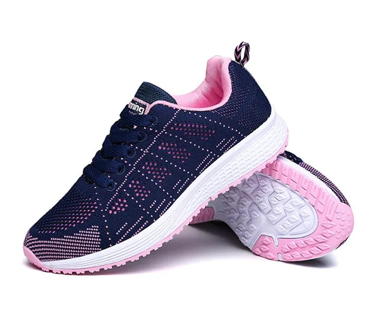 Stylish Women's Platform Sneakers – Breathable & Trendy