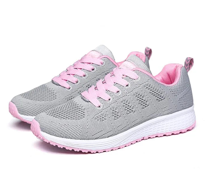 Stylish Women's Platform Sneakers – Breathable & Trendy