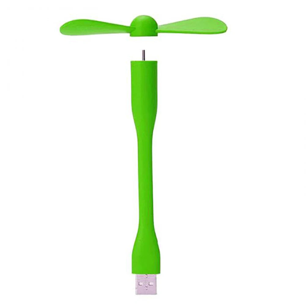 USB Mini LED Cooling Fan – Portable Laptop Cooler