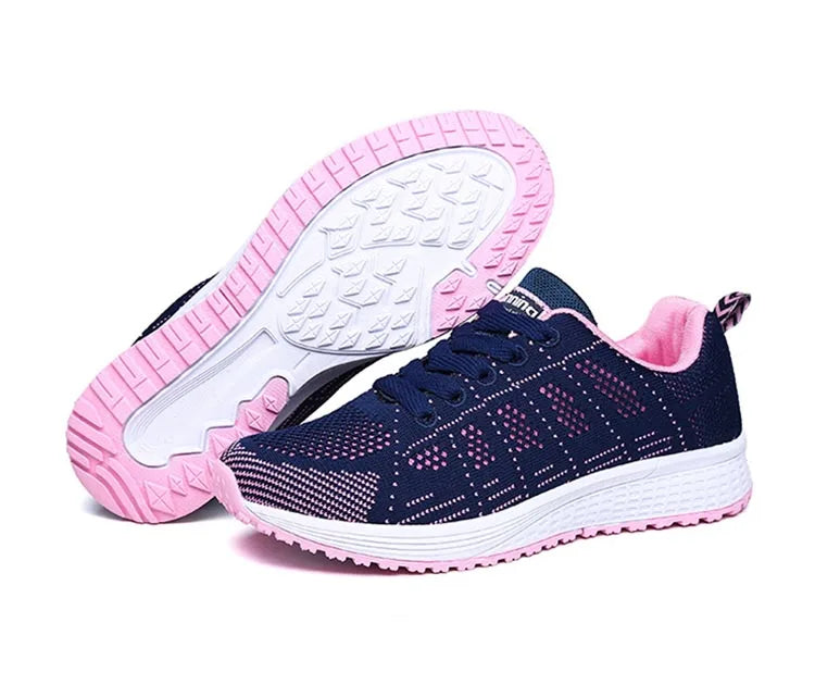 Stylish Women's Platform Sneakers – Breathable & Trendy