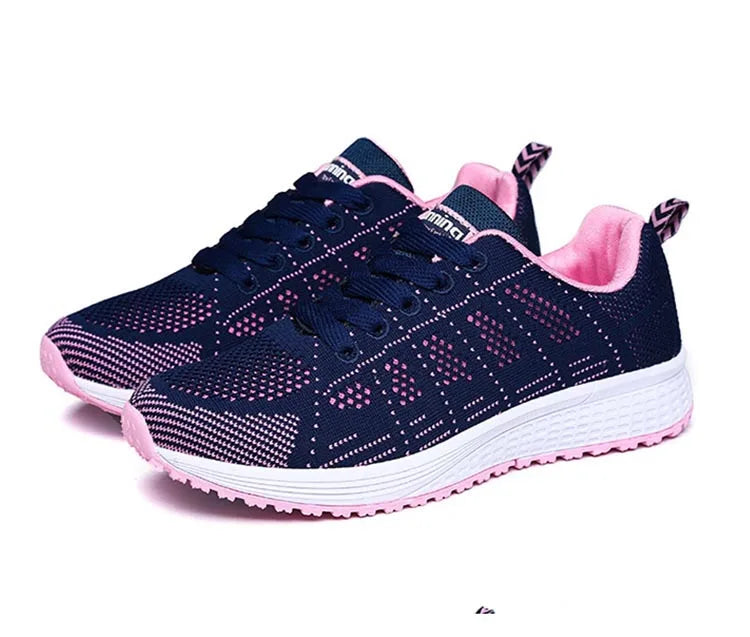 Stylish Women's Platform Sneakers – Breathable & Trendy