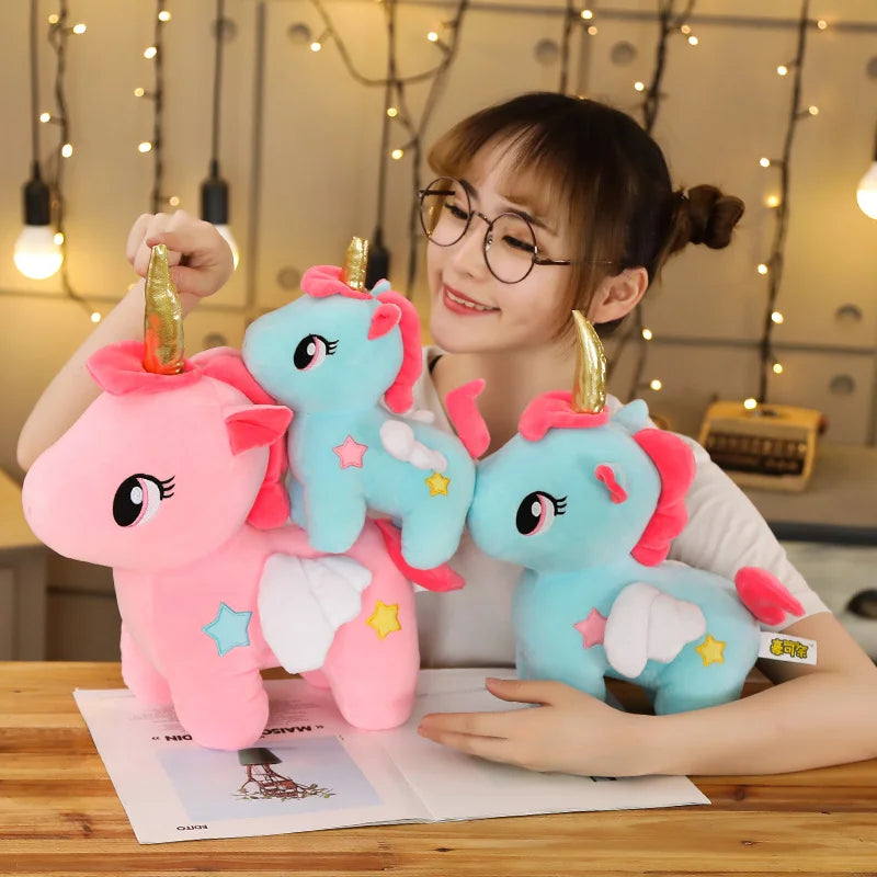 Soft Unicorn Plush Toy - 10/20cm | Superior Deals