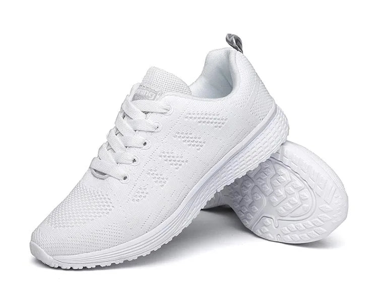 Stylish Women's Platform Sneakers – Breathable & Trendy