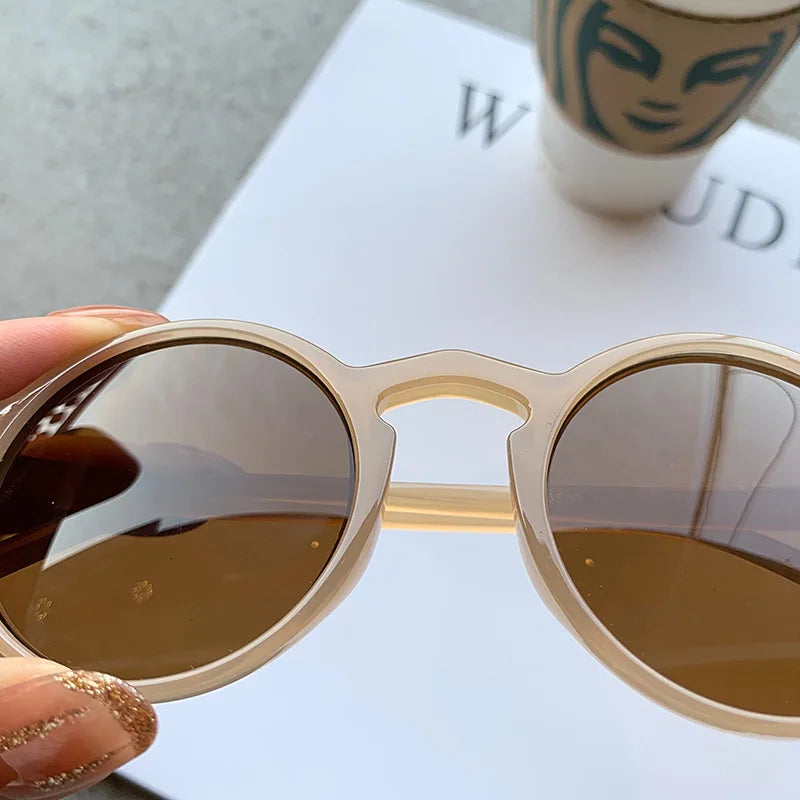 Vintage Designer Black Sun Glasses