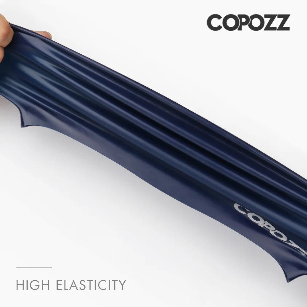 Copozz Silicone Swimming Cap for Men and Women, Waterproof