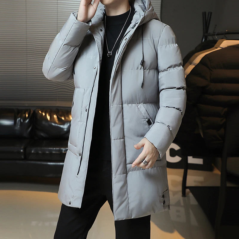 Men’s Winter Korean Fashion Thickened Down Coat