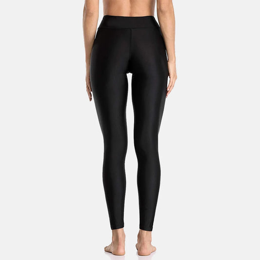 Anfilia High Waisted Swim Leggings for Women – Modest Swim Tights