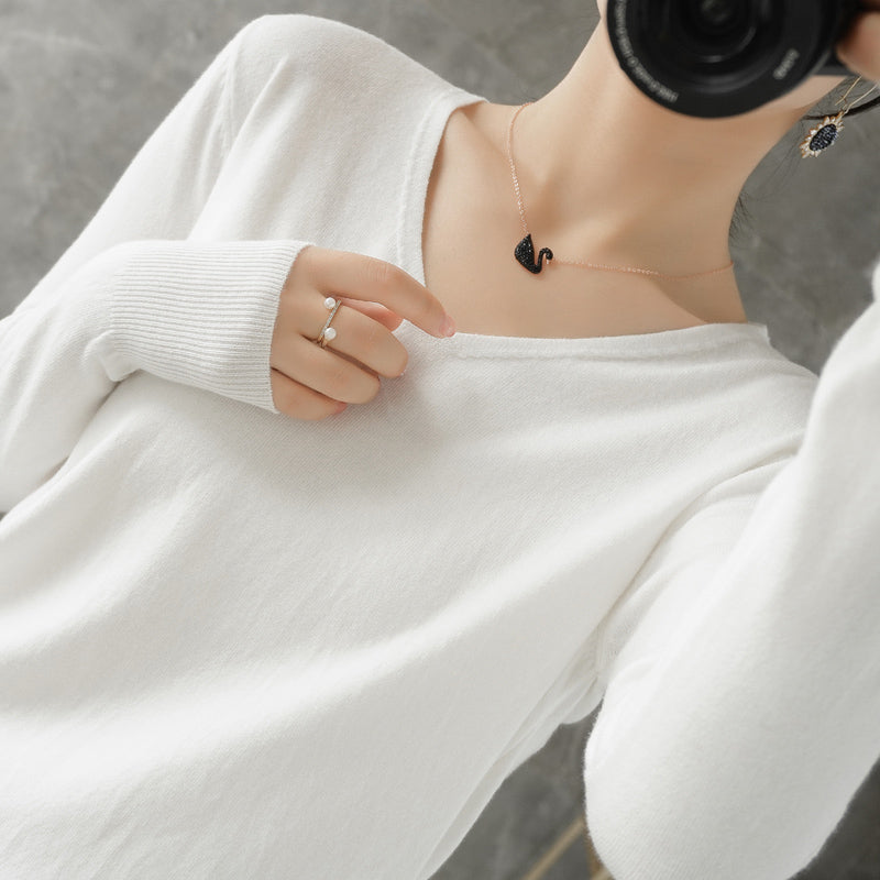 Loose Fit Spring Autumn Jumper