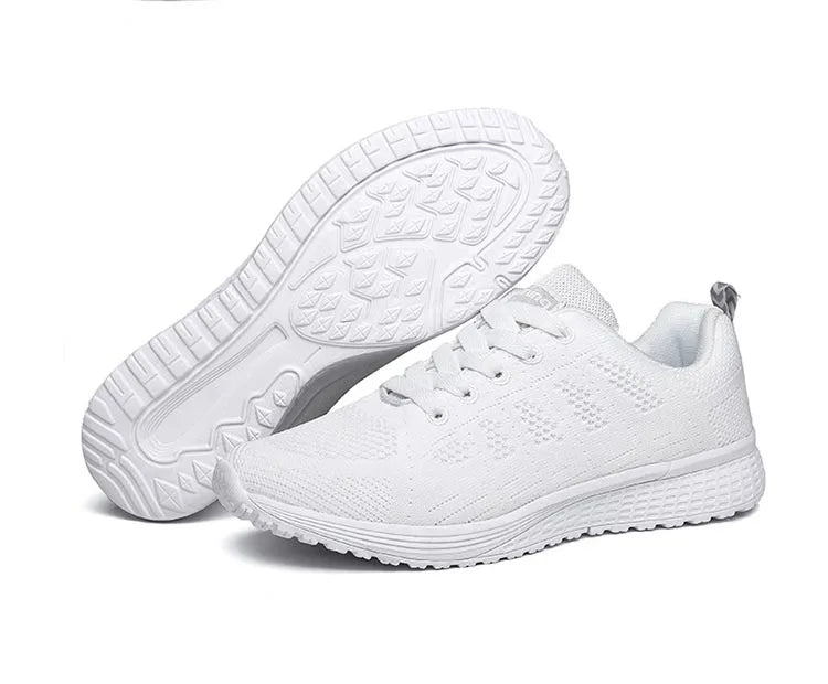 Stylish Women's Platform Sneakers – Breathable & Trendy