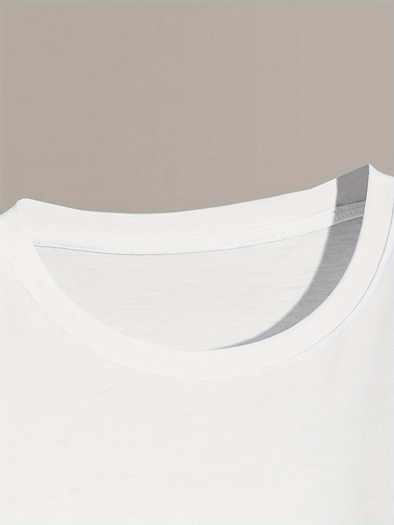 Creative Geometric Print Men's T-Shirt