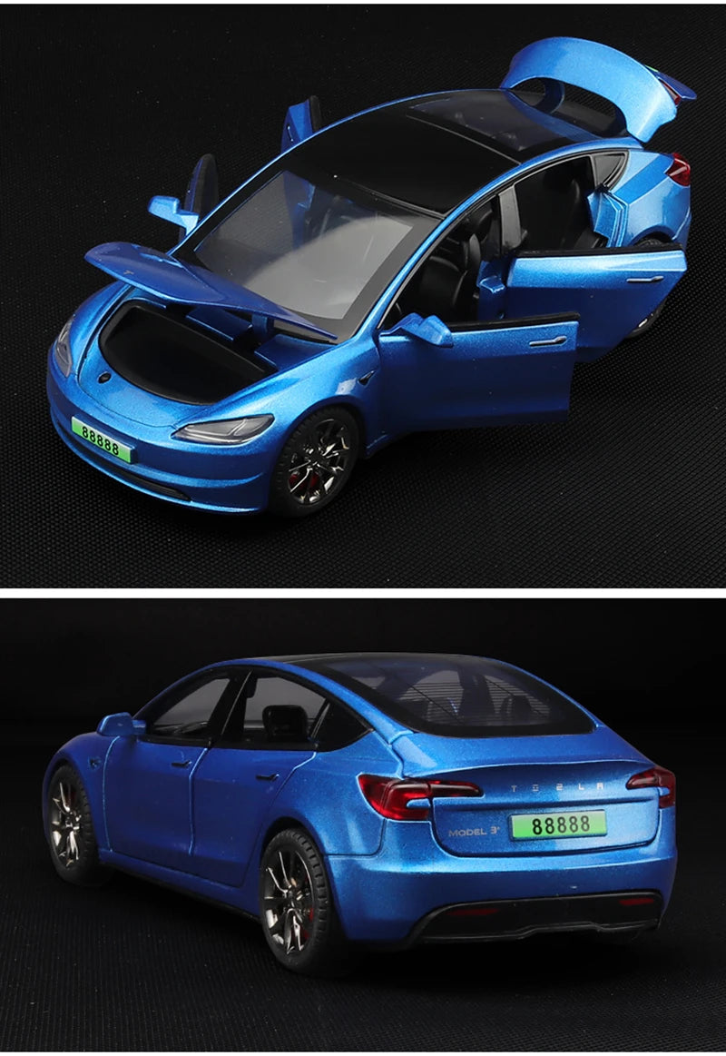 Model 3 Alloy Diecast Car - Sound & Light