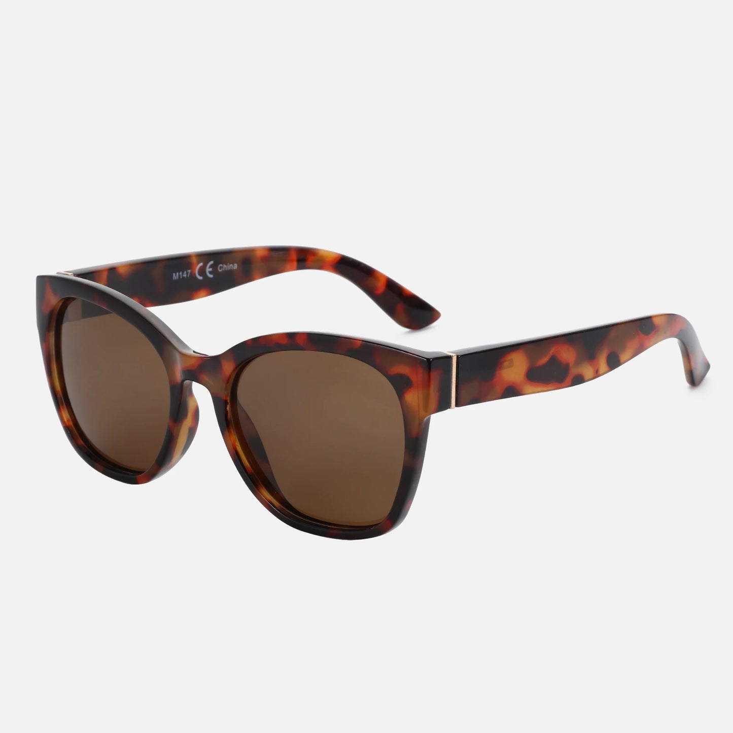 ZENOTTIC Butterfly Cat Eye Sunglasses for Women Polarized UV400 Chunky Frame