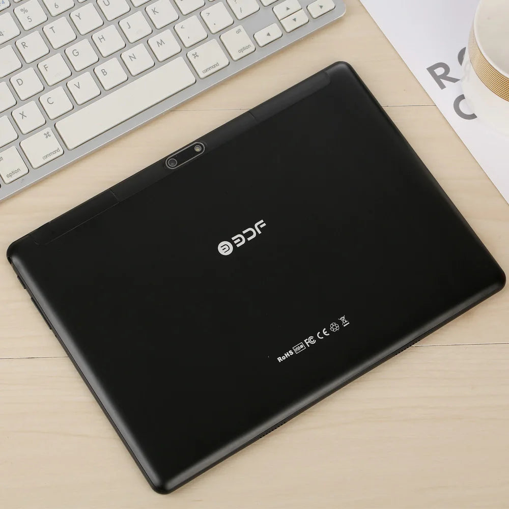 BDF S10 10.1-Inch Android Tablet - Dual SIM, Octa-Core, 4GB RAM