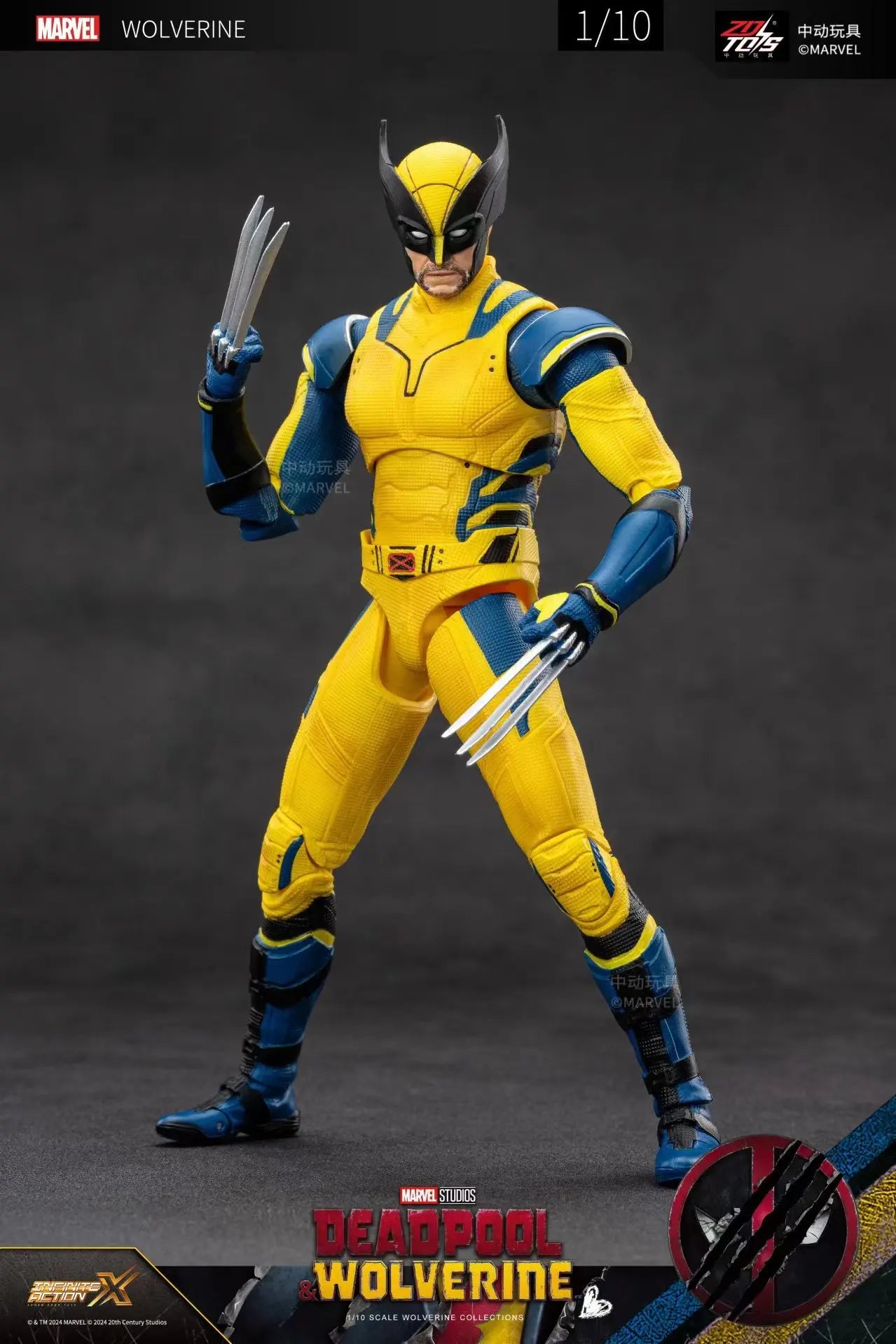 Deadpool & Wolverine Action Figures - ZD Toy Series