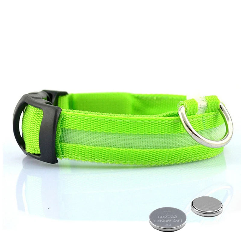 LED Anti-Lost Dog Collar Light – Rechargeable Night Safety Accessory