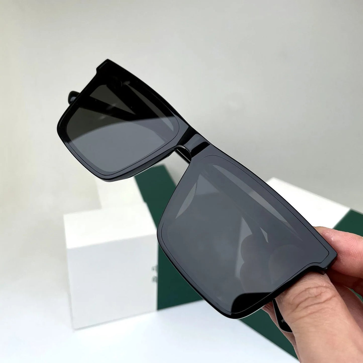 Unisex Designer Square Sunglasses