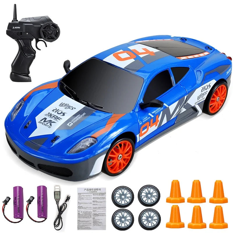 2.4G High-Speed Drift RC Car - 4WD AE86 Model GTR