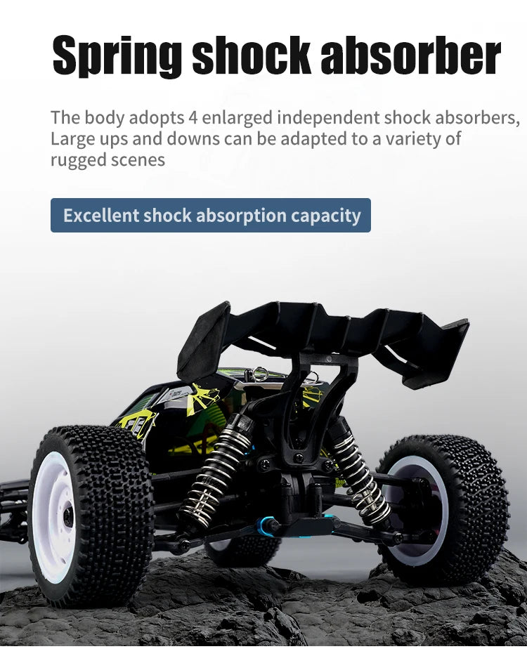 1:16 High-Speed 4WD RC Car - 70KM/H or 50KM/H