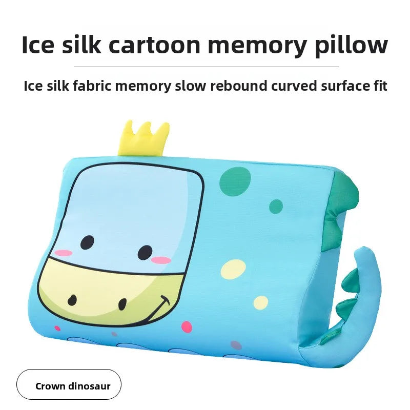 Kids Ice Silk Summer Pillow