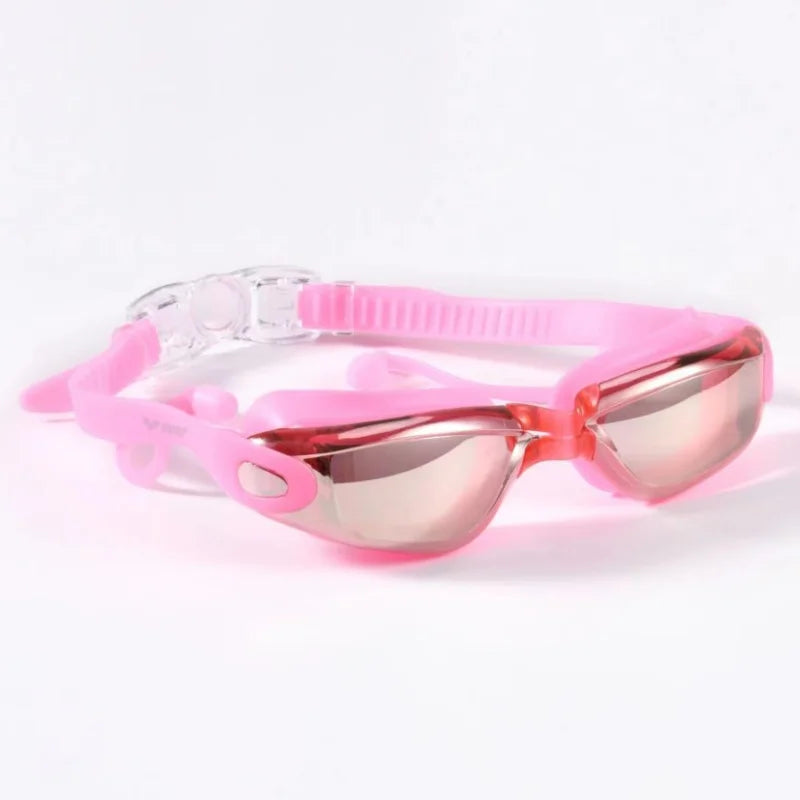 ARENA Anti-Fog UV Swim Goggles with Earplugs for Men and Women