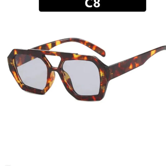 Retro Double Beam Sunglasses