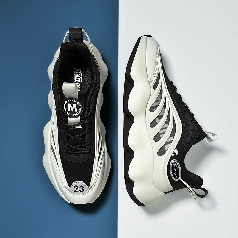 Men’s Luxury Fashion Sneakers – Breathable Casual Running Trainers