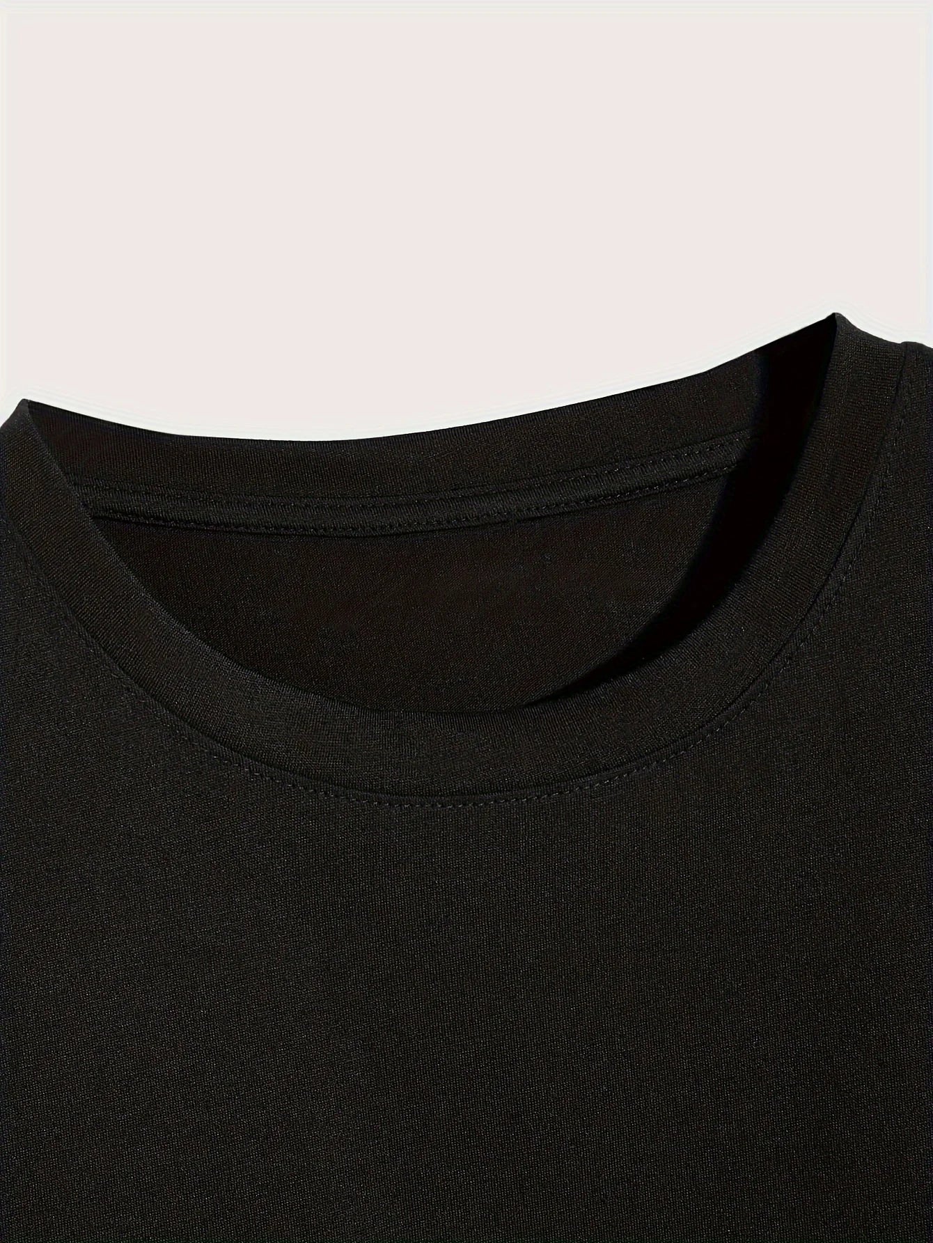 Creative Geometric Print Men's T-Shirt
