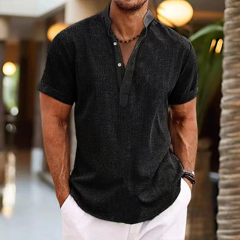 Henry Tie-Dye Vintage Men's Shirt