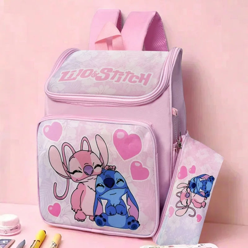 Disney Stitch Kids Backpack & Makeup Bag Set