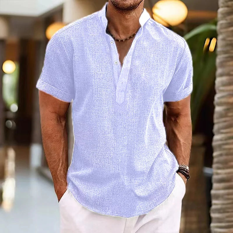 Henry Tie-Dye Vintage Men's Shirt