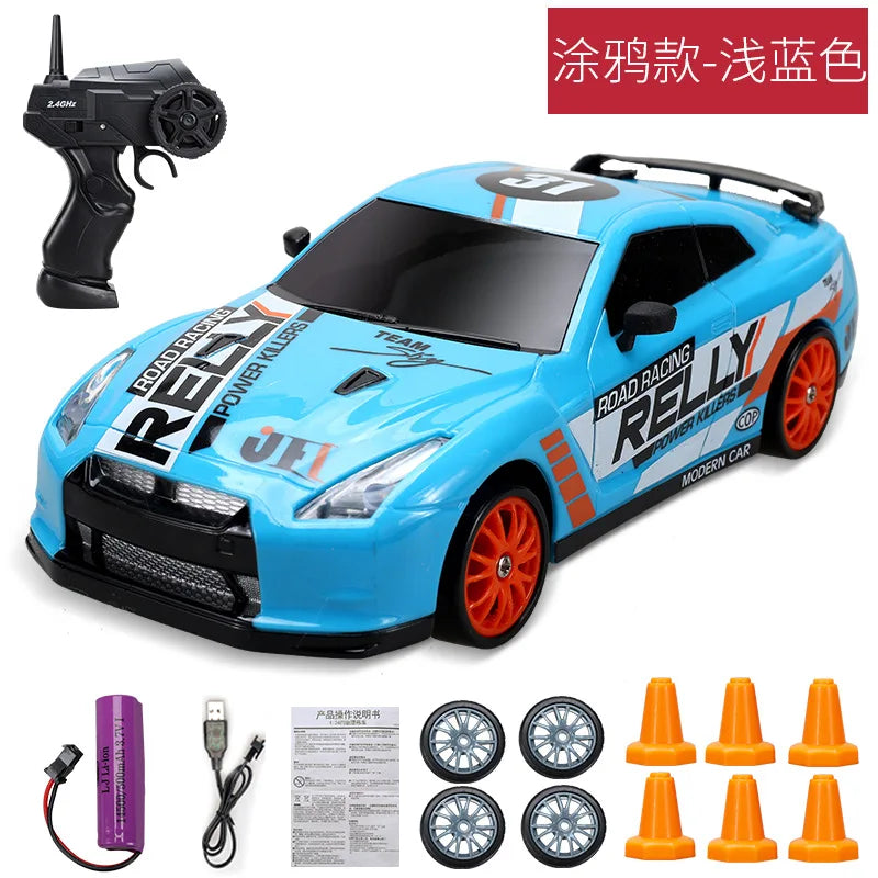 2.4G High-Speed Drift RC Car - 4WD AE86 Model GTR