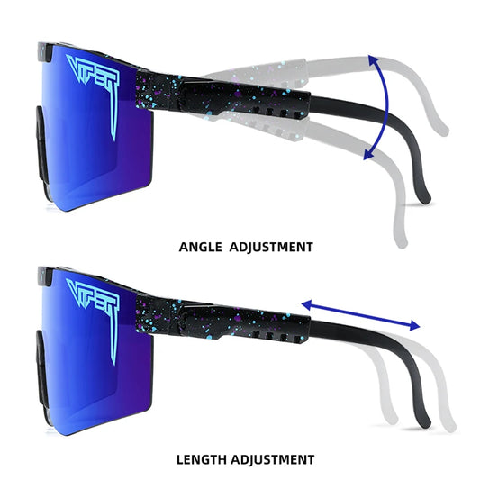 Pit Viper Style Sports Sunglasses for Men and Women UV400 Protection