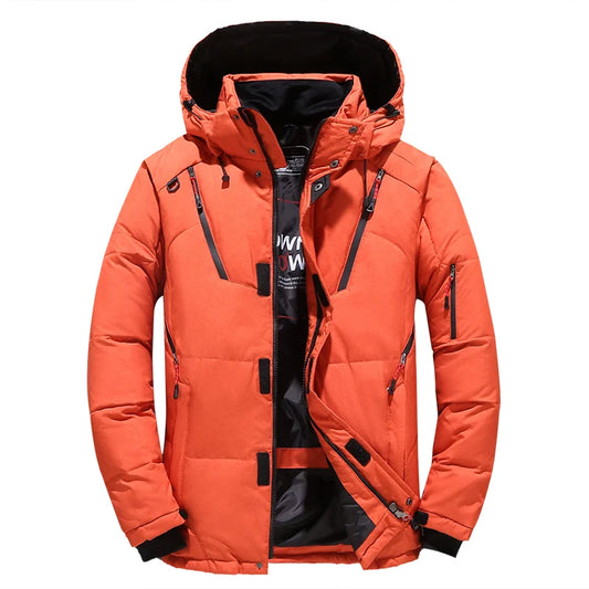 Winter Fashion Thicken Men Parkas Coats with Hood