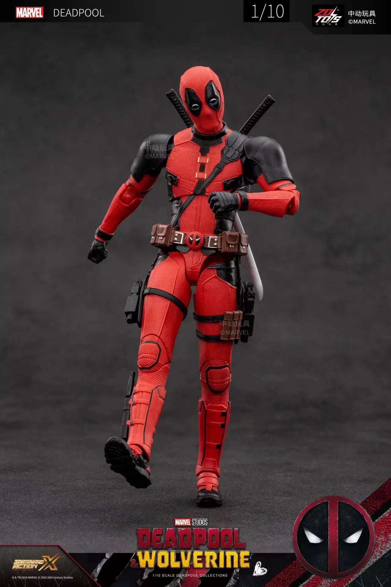 Deadpool & Wolverine Action Figures - ZD Toy Series