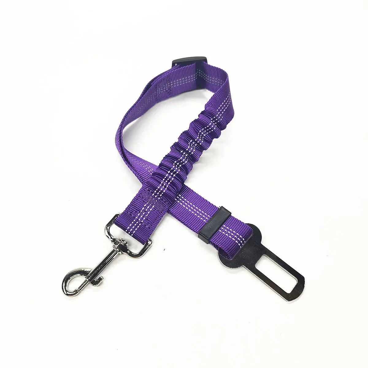 Adjustable Pet Car Seat Belt for Dogs and Cats – Safety Harness Clip