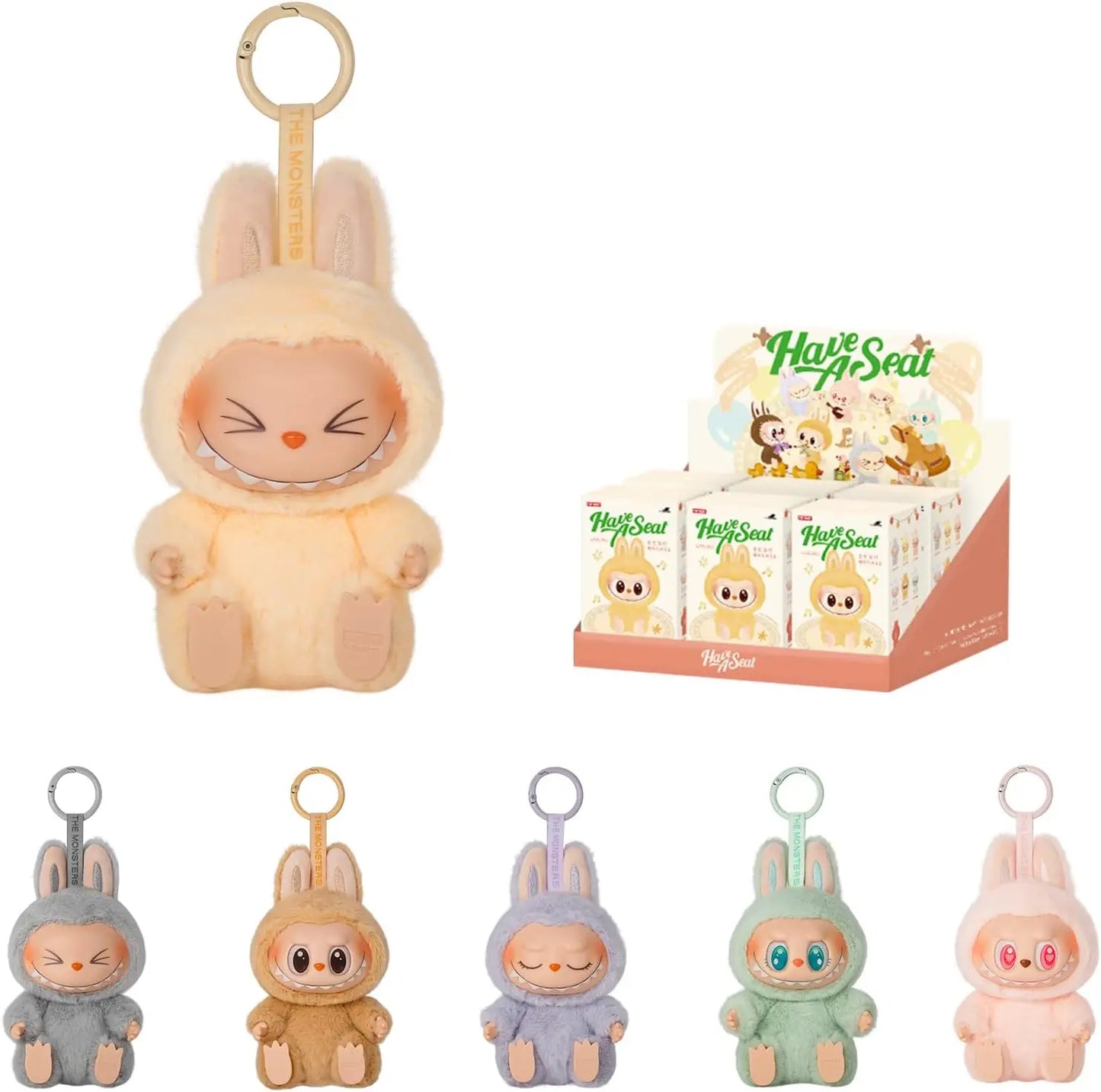 15cm Labubu PVC Articulated Figure – Mystery Blind Box Toy