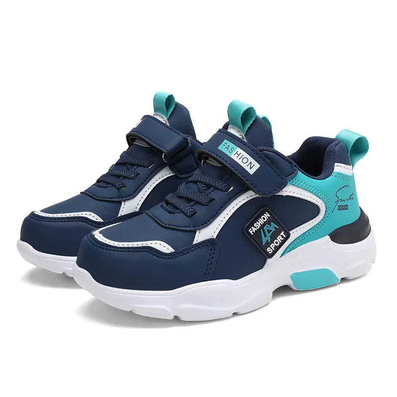 Kids’ Lightweight Sports Sneakers – Breathable Running Shoes for All Seasons