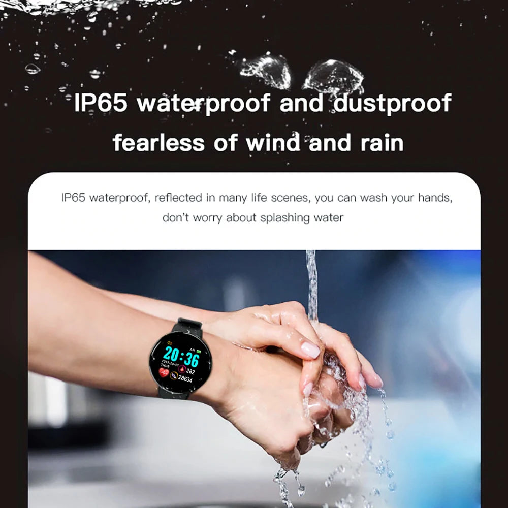 D18 Smart Watch Fitness Tracker