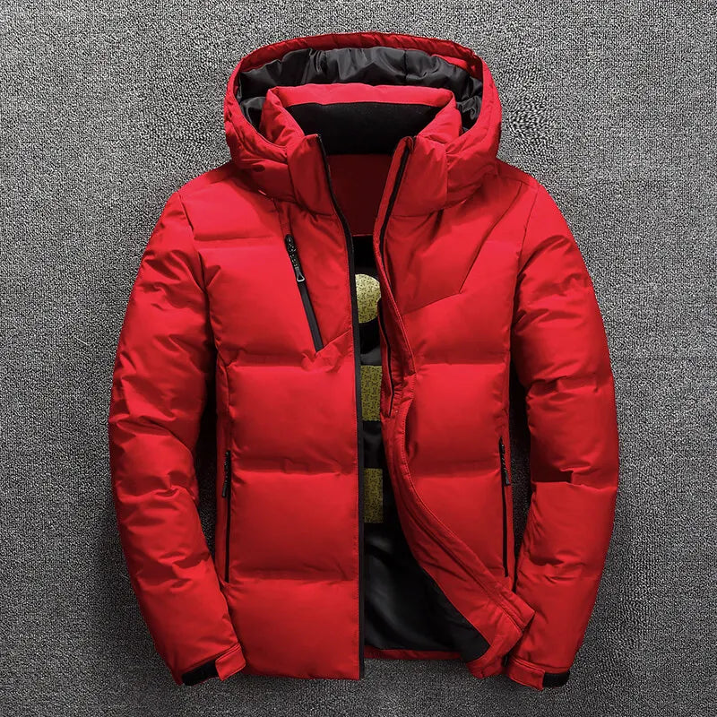Winter Fashion Thicken Men Parkas Coats with Hood
