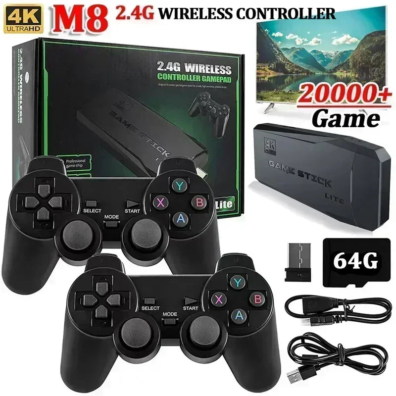 Video Game Sticks M8 2.4G Dual Wireless Controller
