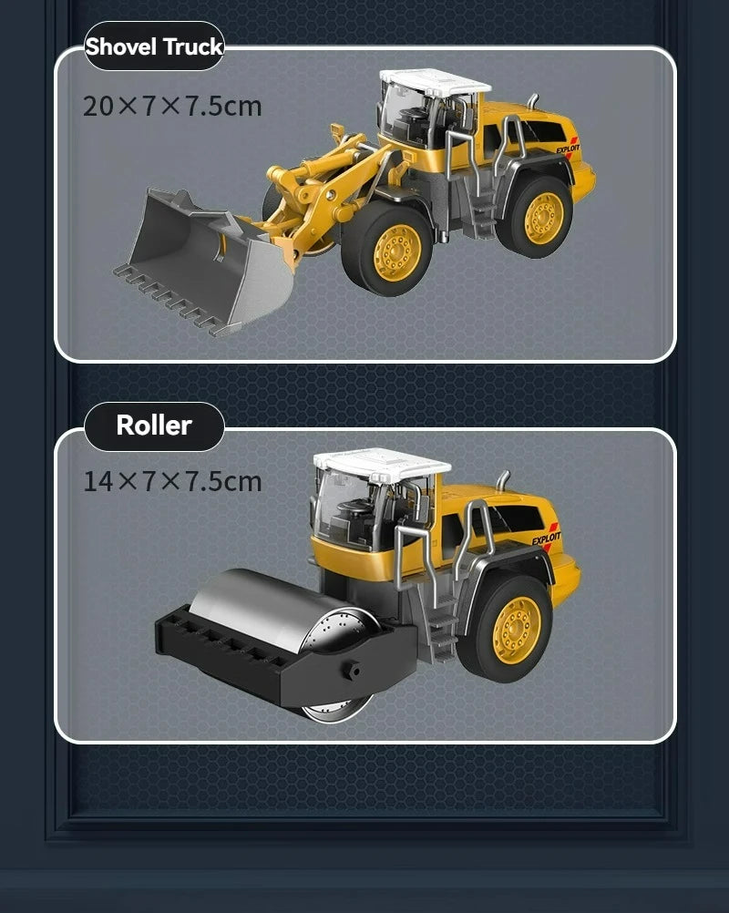 Diecast Truck Toy - Classic Construction Loader