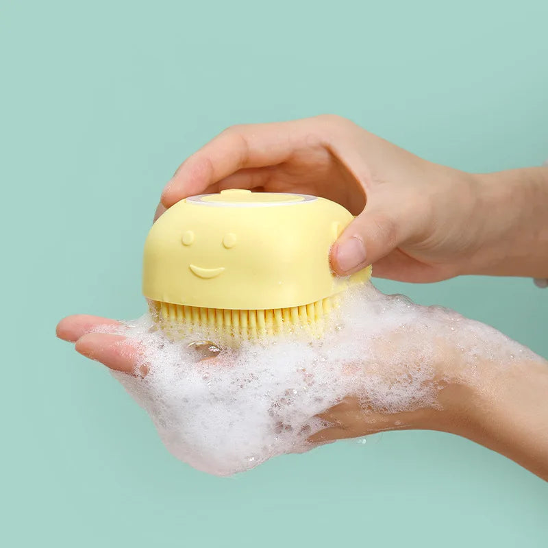 Silicone Pet Bath & Massage Glove Brush for Dogs & Cats