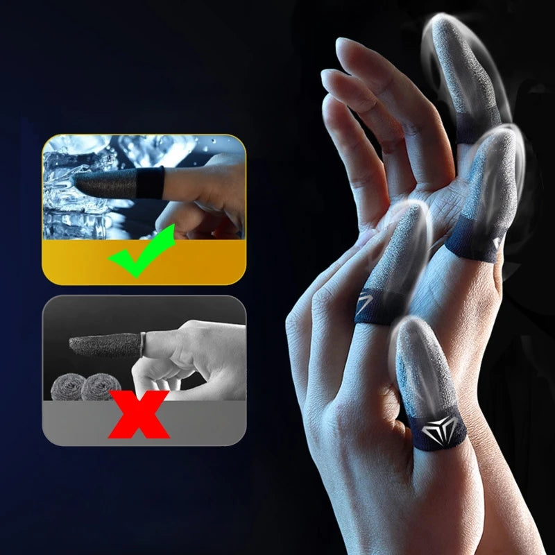 Pro Gamer Touch Screen Finger Sleeves