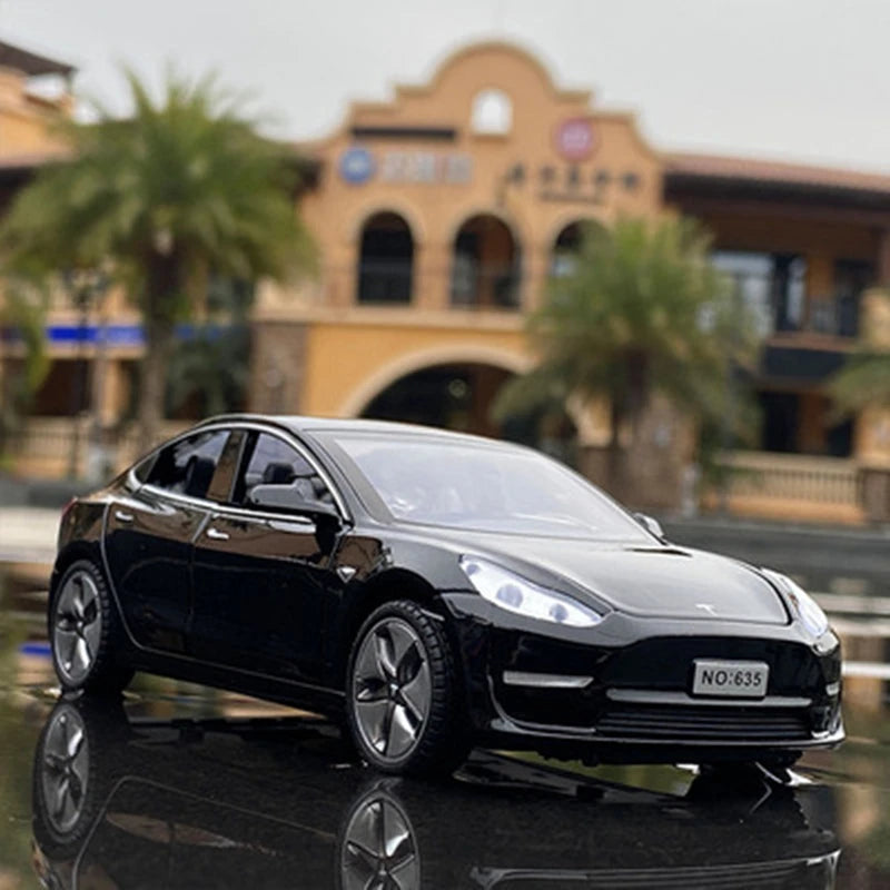 Model 3 Alloy Diecast Car - Sound & Light